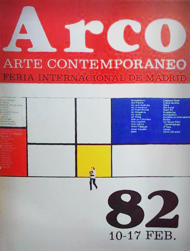ARCO,82 catalogo de la feria, Madrid.