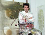 Álvarez Basso, en su estudio en Madrid. ÁNGEL DE ANTONIO Y ABC