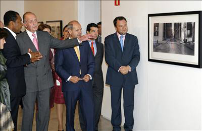Visita del rey D.Juan Carlos a la BIACS2