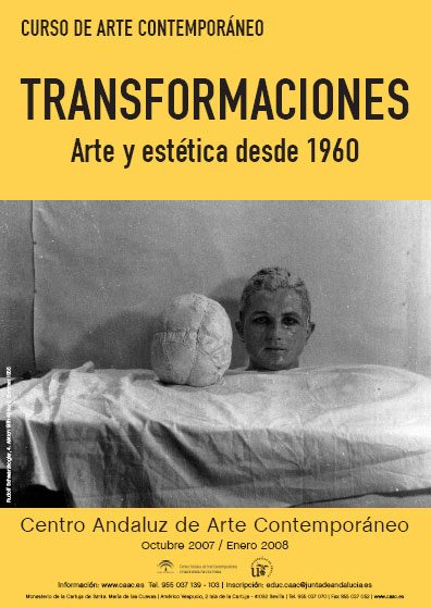CURSO TRANSFORMACIONES. ARTE Y ESTÉTICA DESDE 1960