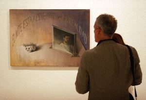 PÉREZ VILLALTA. El pintor gaditano retorna al Museo con una reflexión sobre la condición artística.