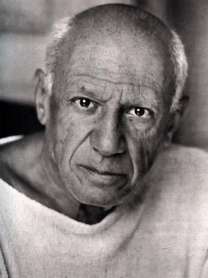 Pablo Ruiz Picasso. Imagen extraida de www.biografiasyvidas.com