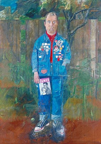 Peter Blake. Self Portrait with Badges, 1961. Tate Liverpool
