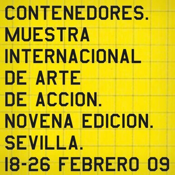 muestra internacional de arte de acción de Sevilla, Contenedores