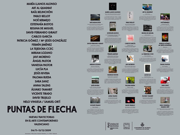 PUNTAS DE FLECHA. Nuevas Trayectorias en el Arte Contemporáneo Valenciano
