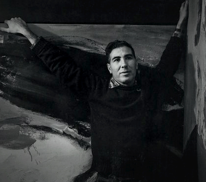 El pintor José Guerrero ( 1914- 1991). Foto: Archivo El País -añadida por webmaster-
