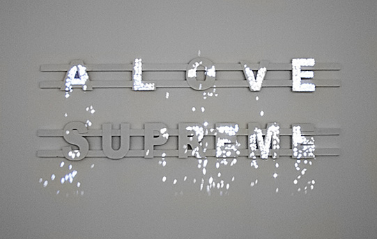 A love supreme. Video instalación